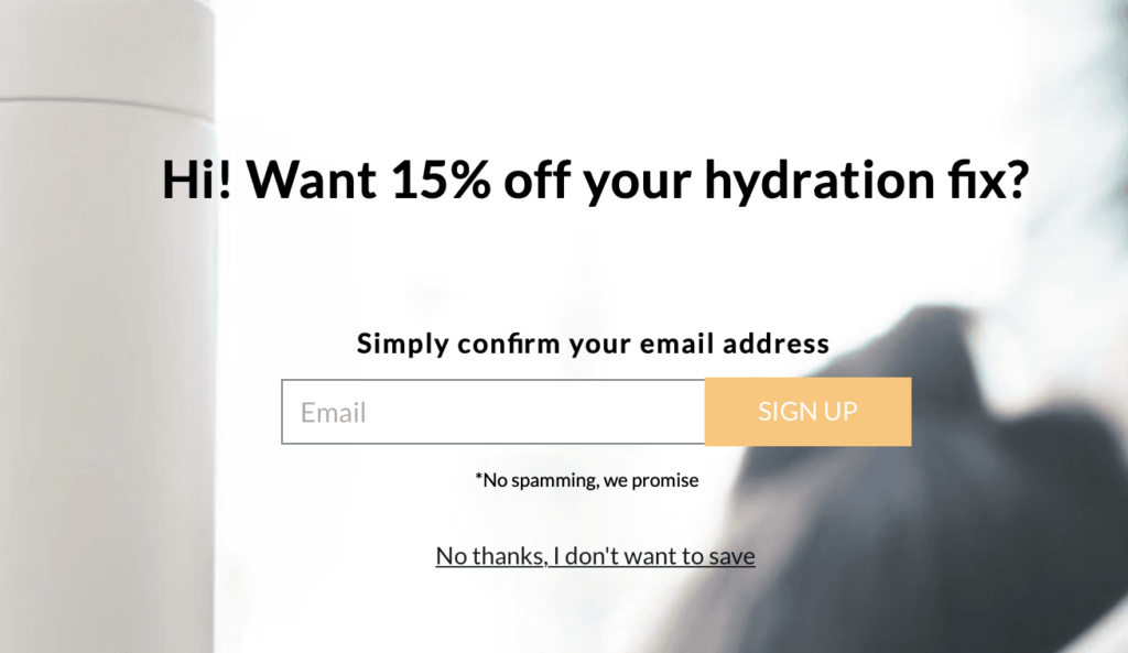 Lead Generation Funnel - Capturing Lead Information - Discount Code