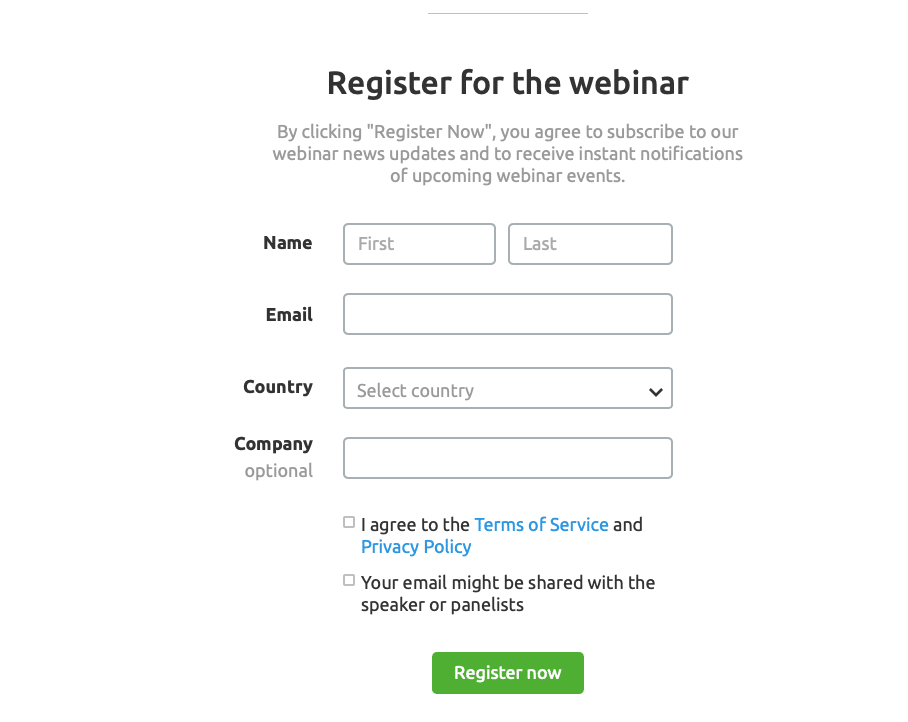 What Is Data Enrichment - Webinar Registration Form