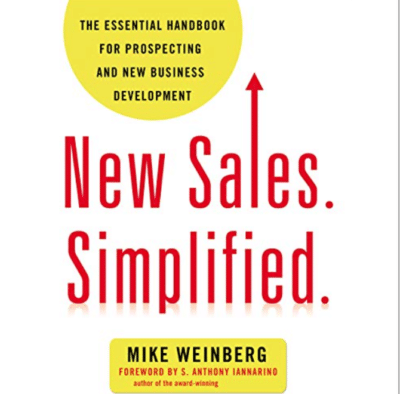 Best Sales Books: Cover Of New Sales. Simplified.