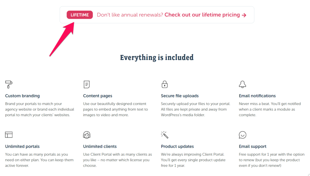 Alt=&Quot;Saas-Pricing-Page-Client-Portal-Lifetime&Quot;