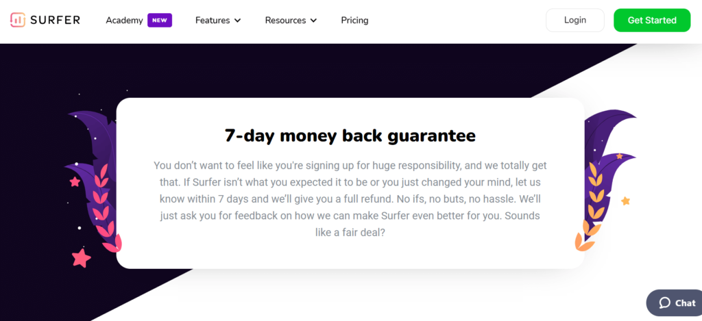 Alt=&Quot;Saas-Pricing-Surfer-Money-Back-Guarantee&Quot;