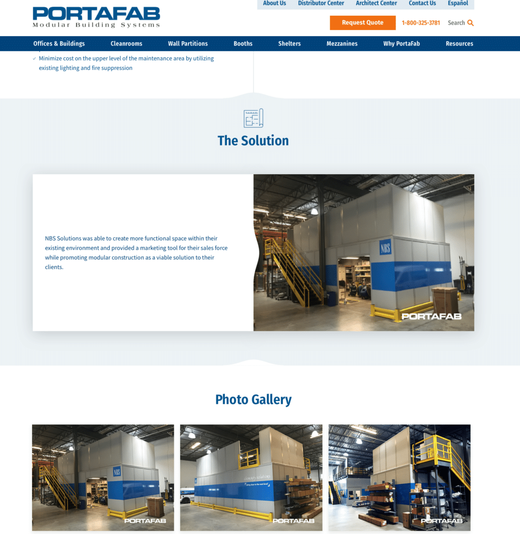 Case Study Examples: Portafab