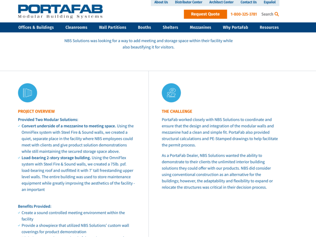 Case Study Examples: Portafab