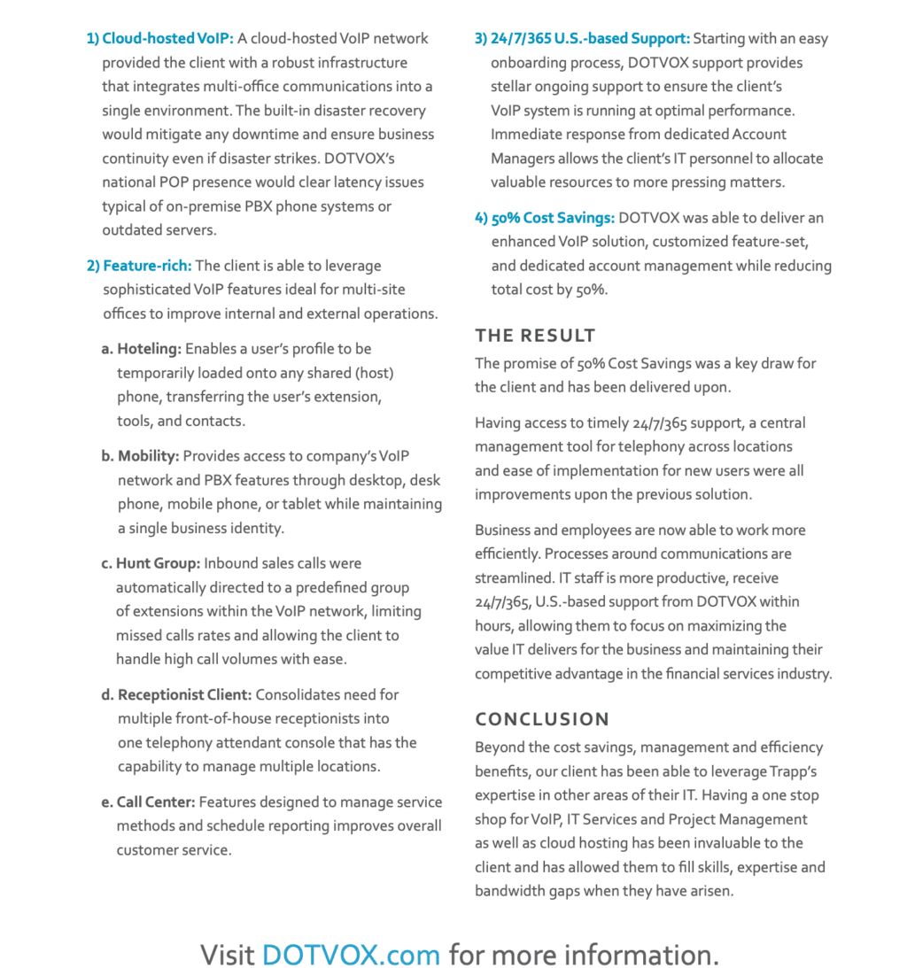 applications case study example