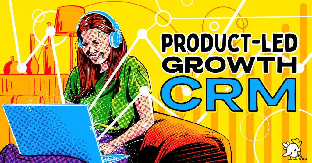 Illustration Of Product-Led Growth Crm