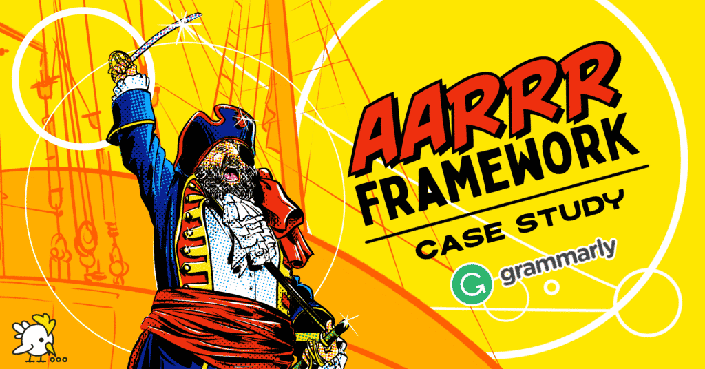 Illustration Of Aarrr Framework Grammarly Case Study