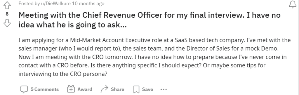 What Is A Chief Revenue Officer (Cro) - Reddit