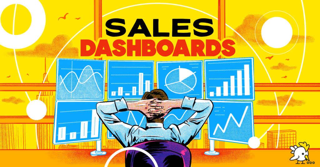 Illustration Of Sales Dashboards