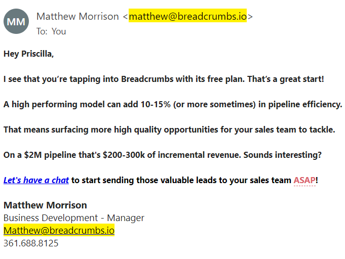 Alt=&Quot;Speed-To-Lead-Send-Automated-Outreach-Email-Breadcrumbs&Quot;