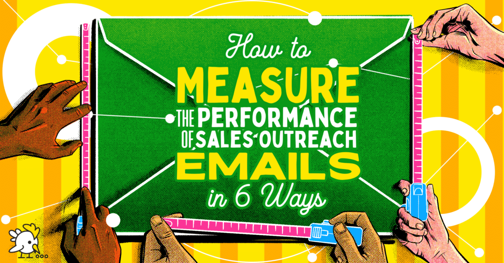 Illustration Of Measuring The Performance Of Sales Outreach Emails