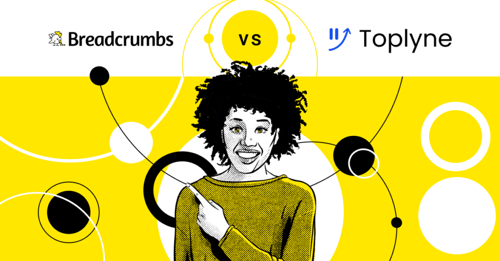 Toplyne Alternatives Breadcrumbs vs. Toplyne