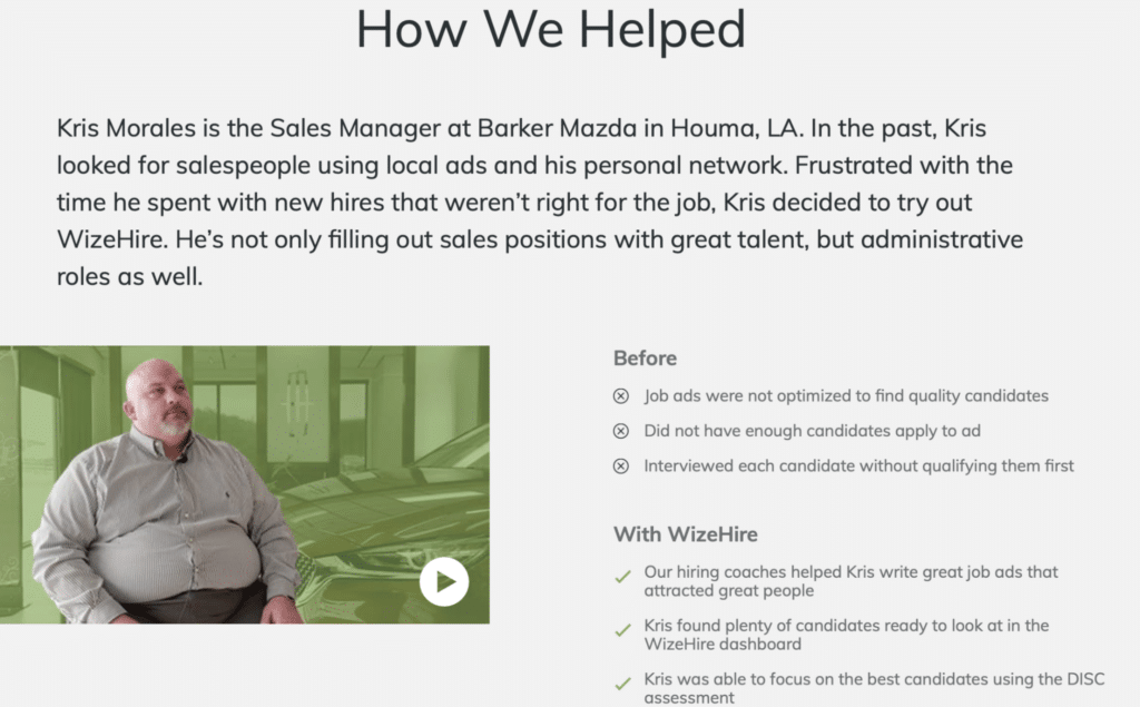 Case Study Examples: Wizehire