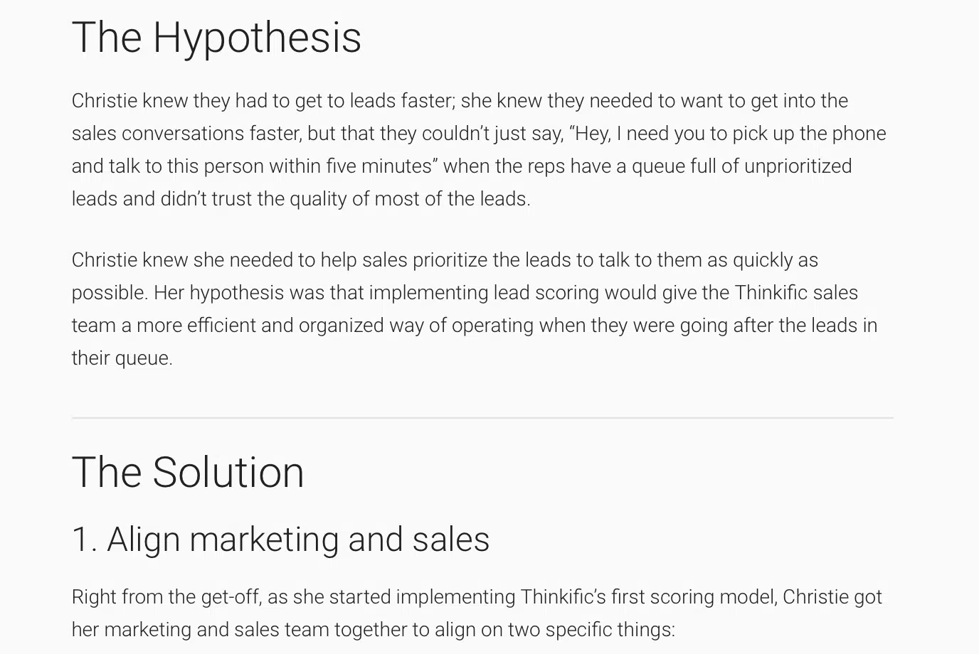 Breadcrumbs Case Study — Client-Voice Detail