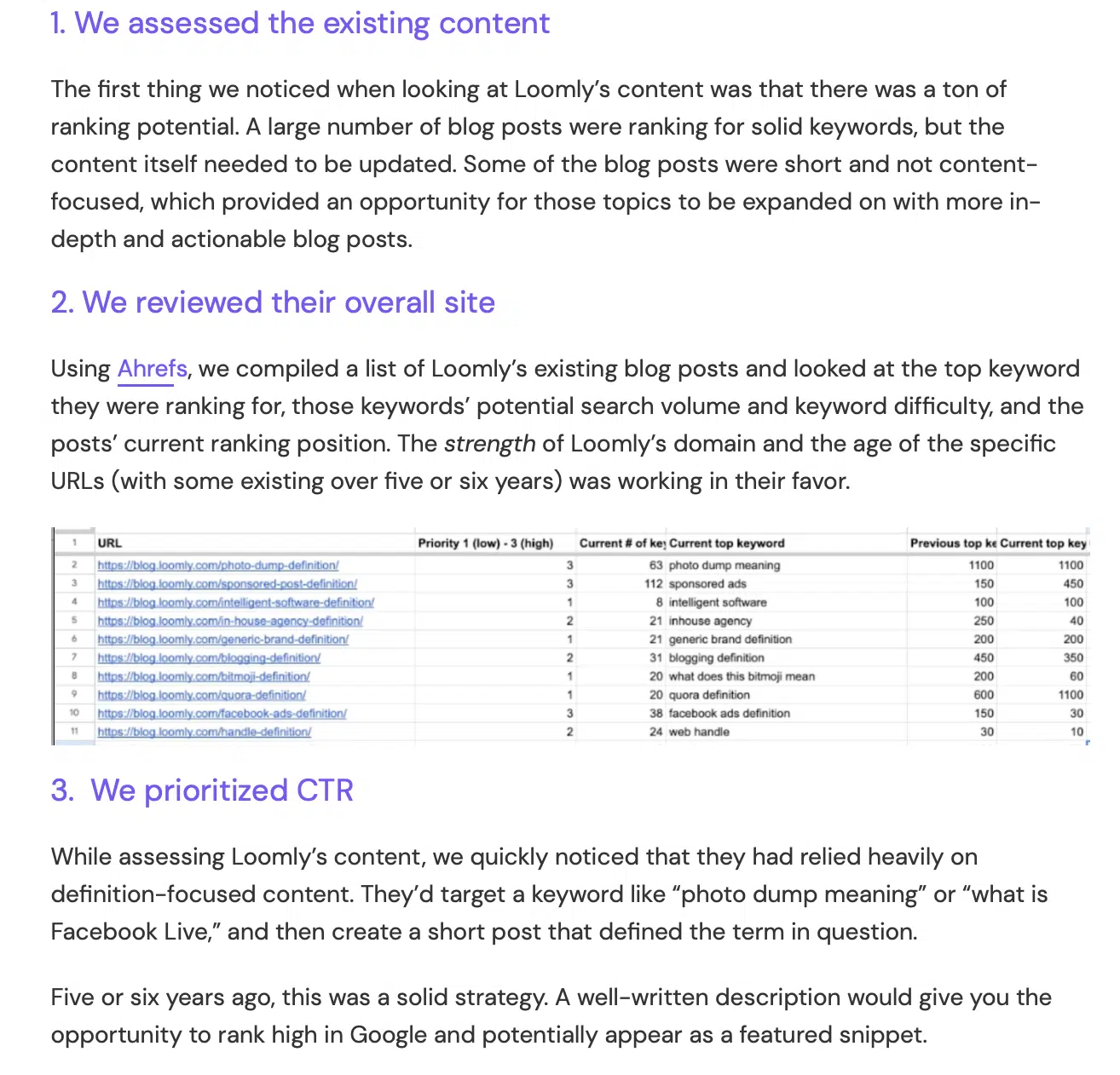 Codeless.io — Loomly Methodology Breakdown