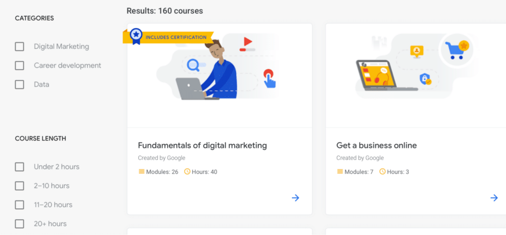 Best Marketing Resources: Google's Online Courses