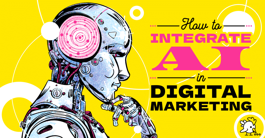 Featured Image For Breadcrumbs Article Entitled How To Integrate Ai In Digital Marketing